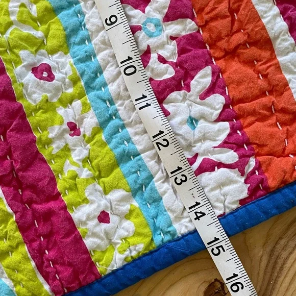 Annie Silke Colorful Striped Accent Pillow Covers - Picture 5 of 5